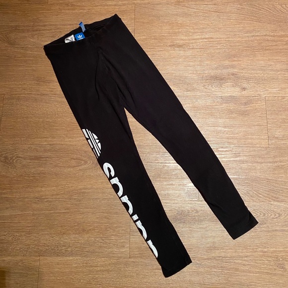 3/$30 Adidas Logo Leggings - Picture 2 of 7